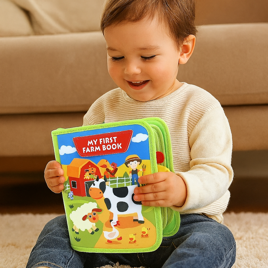 FarmFun™ – Pädagogisches Montessori-Bauernhof-Geschichtsbuch