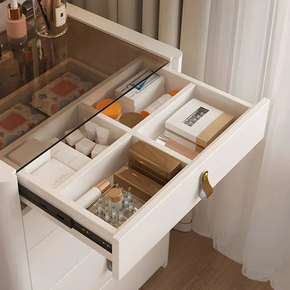 Ivory – Klappbarer Spiegel-Schminktisch