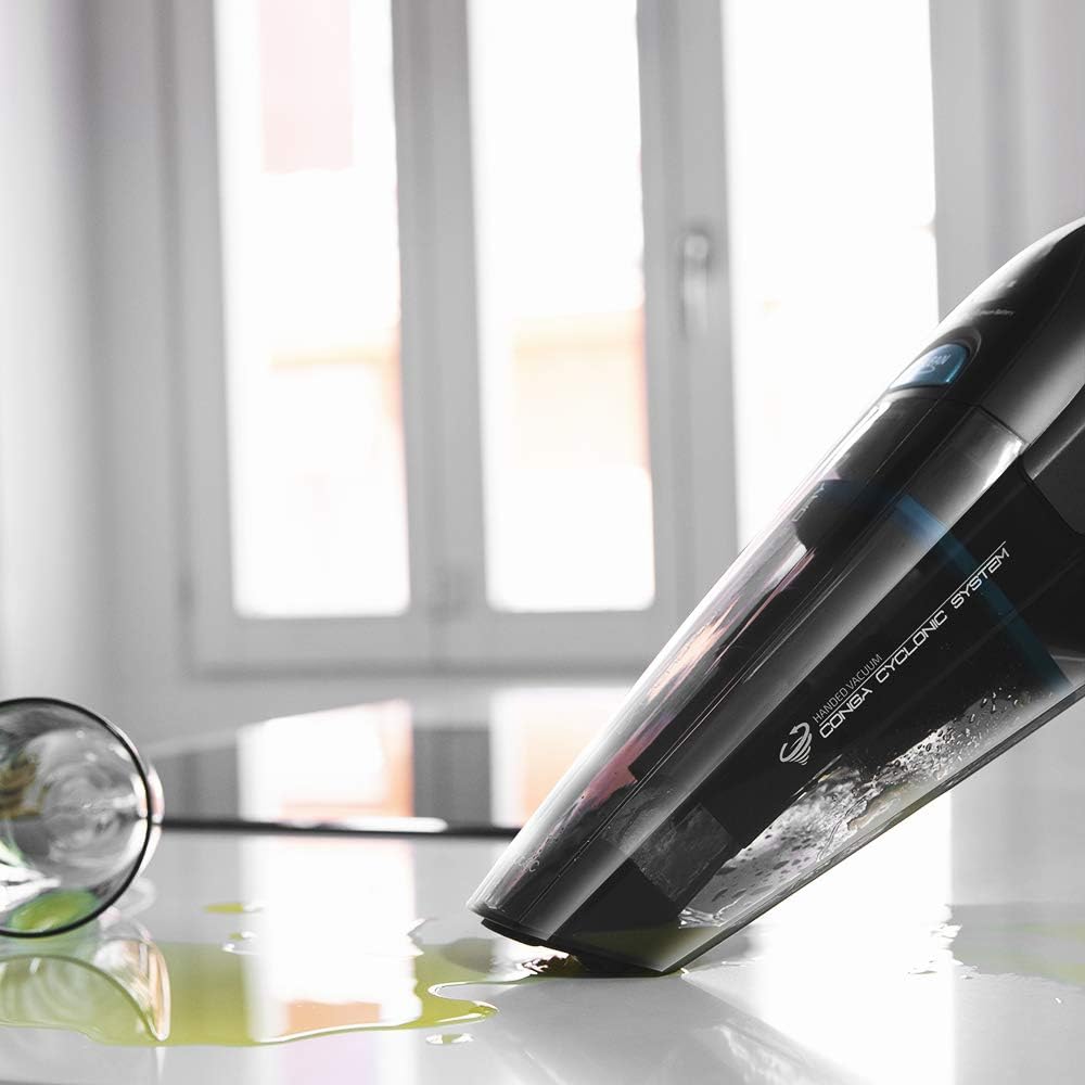 Aspirateur à Main – Puissance Cyclonique & Batterie Longue Durée (Nettoyage Sec & Humide)