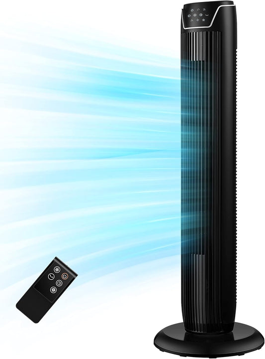 Midea - Schlanker Säulenventilator mit Fernbedienung