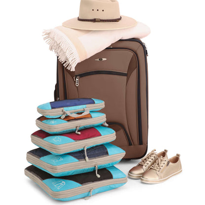 Packzy – 5er-Pack Kompressionswürfel