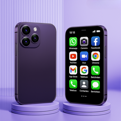 Mini-Smartphone | Für Jung und Alt (+KOSTENLOSE HÜLLE)