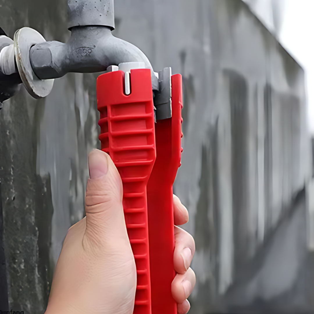 SinkWrench 1+1 GRATIS: Multifunktional Einfach Zu Bedienen Küchenspüle Schraubenschlüssel