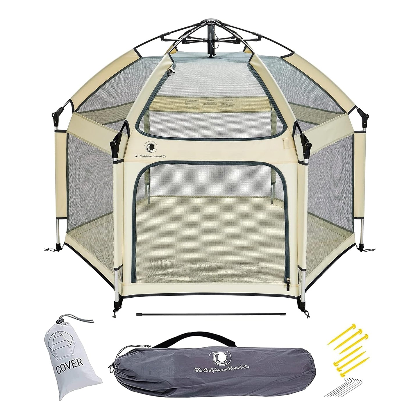 CozyNest Play Haven - Vielseitiger Pop 'N Go Laufstall