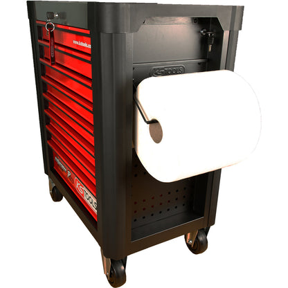 Performanceplus Werkstattwagen P15 - Kompletter Werkzeugsatz, 399 Teile mit 7 Schubladen