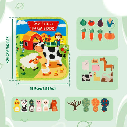 FarmFun™ – Pädagogisches Montessori-Bauernhof-Geschichtsbuch
