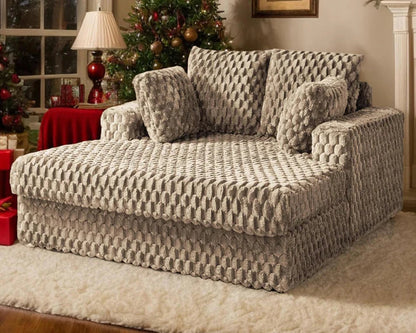 DreamLounge® XL – Selbstaufblasendes Sofa aus Wildleder