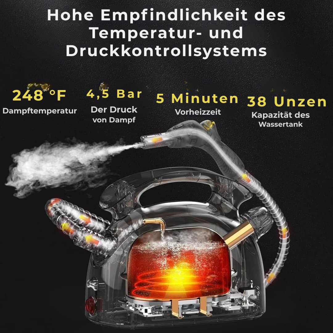 Mehrzweck-Dampfreiniger - Natürliche und effektive Reinigung für Ihr Zuhause.