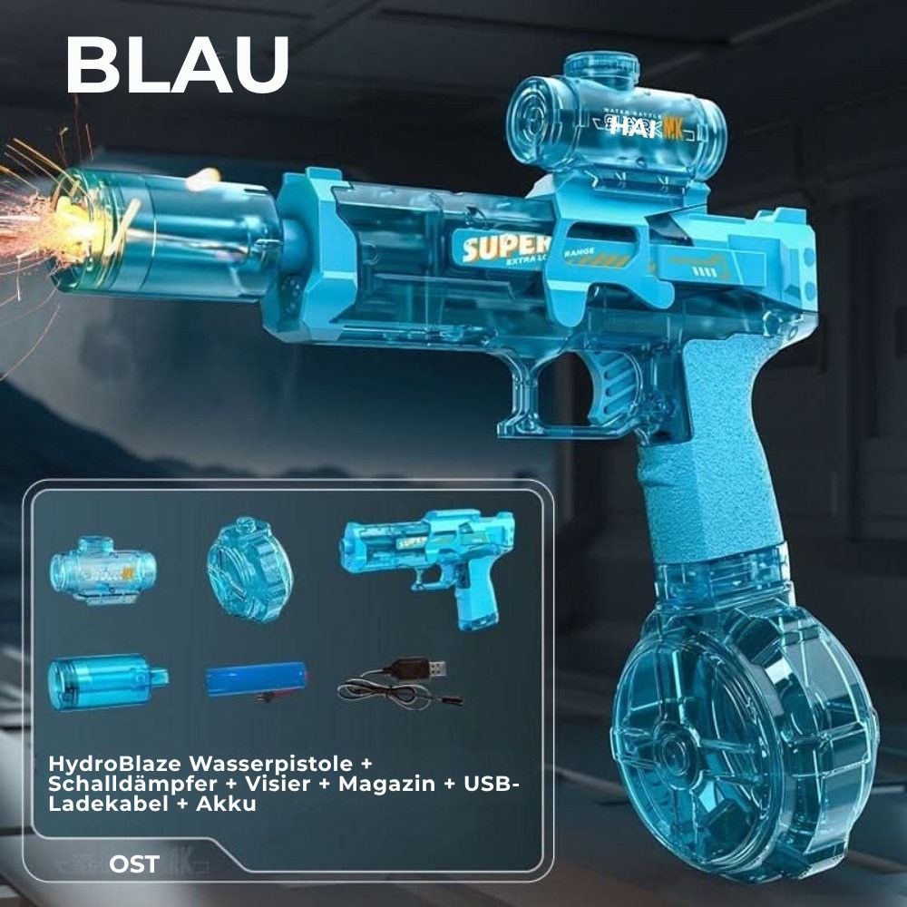 HydroBlaze™ - Elektrischer Wasserwerfer mit Flammeneffekt