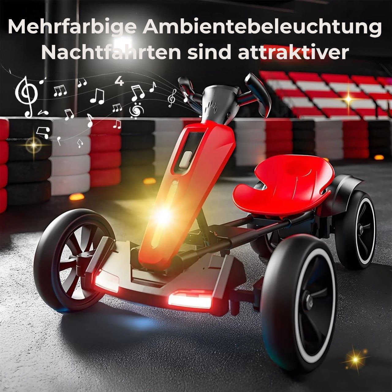 My Kart® - Faltbares 6V Elektro-Go-Kart für Kinder.