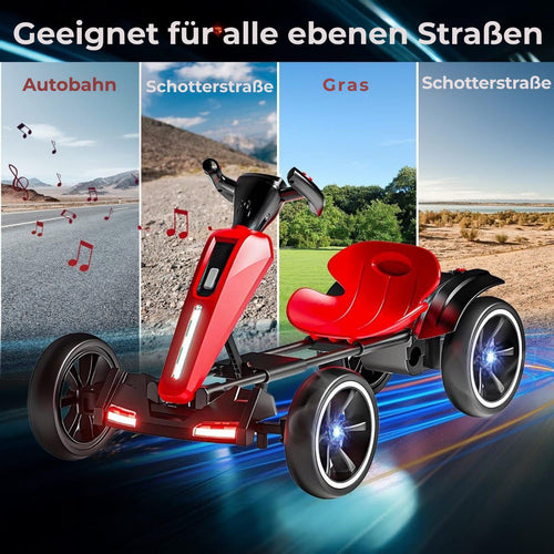 My Kart® - Faltbares 6V Elektro-Go-Kart für Kinder.