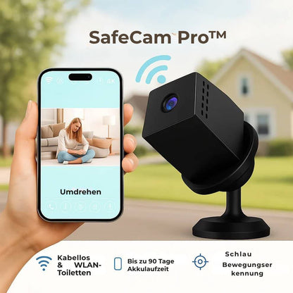 SafeCam Pro™ | Immer sicher – auch ohne Internet oder Strom
