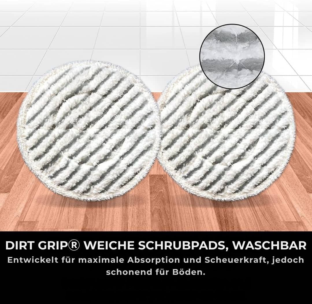 Shark® Dampf- & Scheuermopp – All-in-One mit LED, XL-Tank & 8 Pads