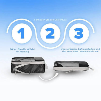 Packzy – 5er-Pack Kompressionswürfel