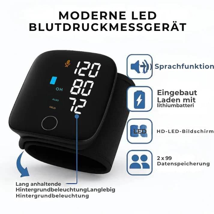 NovaTrack™ – Blutdruckmessgerät mit hoher Genauigkeit