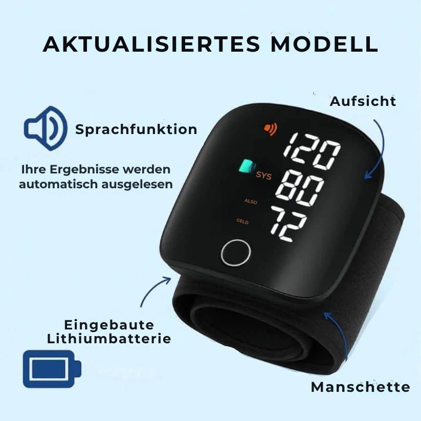 NovaTrack™ – Blutdruckmessgerät mit hoher Genauigkeit