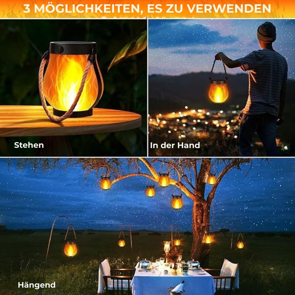 DancingFlame™ – Laterne mit realistischer Flammeffekt