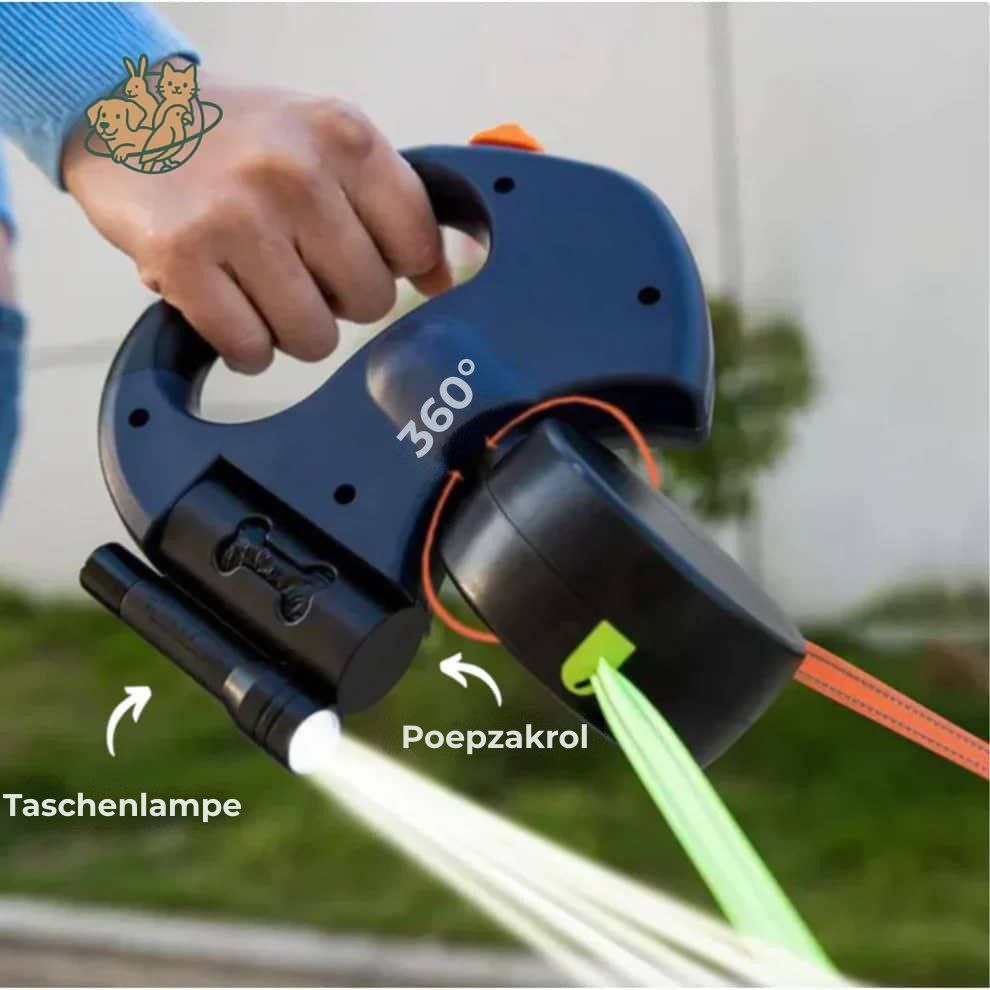 DuoLeash™ – 2-in-1-Hundeleine mit Licht