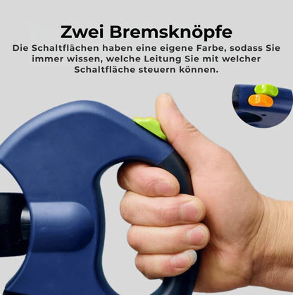 DuoLeash™ – 2-in-1-Hundeleine mit Licht