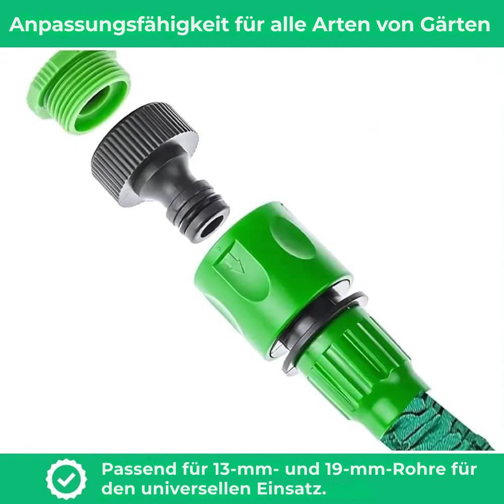 Aquaflex｜Ausziehbarer Gartenschlauch｜8 Hochdruck-Sprühmodi