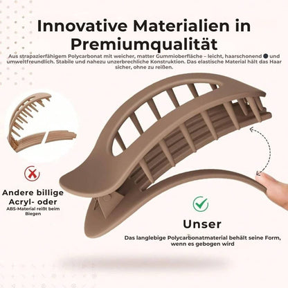 Clipia – Stecken Sie Ihr Haar hoch. Befreien Sie sich von Unbehagen.