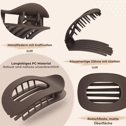 Clipia – Stecken Sie Ihr Haar hoch. Befreien Sie sich von Unbehagen.