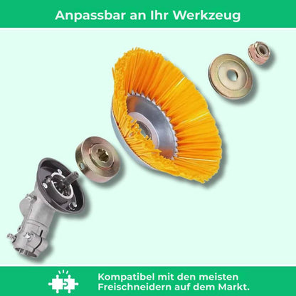 G80 PRO Nylon-Bürstenrechen – Ideal für ein makelloses Finish und präzise Pflege