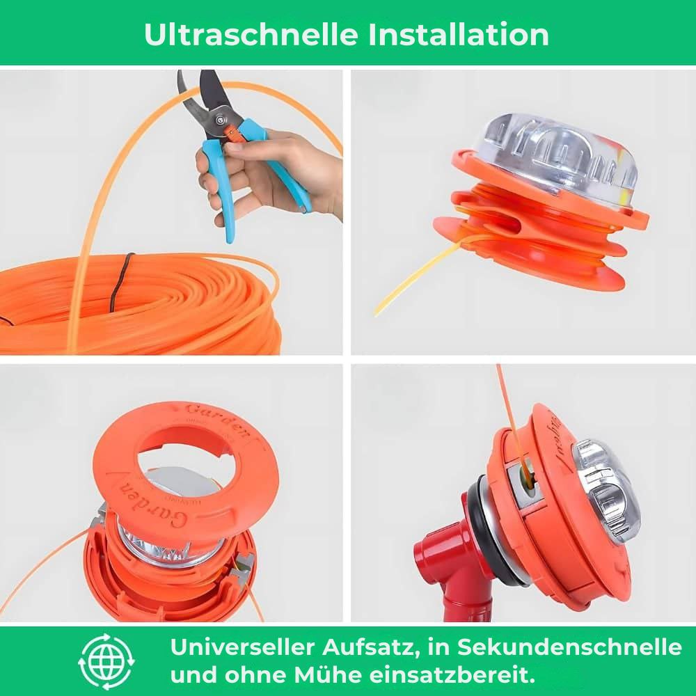 G50 PRO Extrem widerstandsfähiger Freischneiderkopf – Sauberer und schneller Schnitt für die Gartenpflege