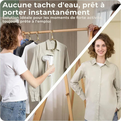 STEAMIFY™ Fer à vapeur professionnel avec fonction d’aspiration – Plus de plis en quelques secondes