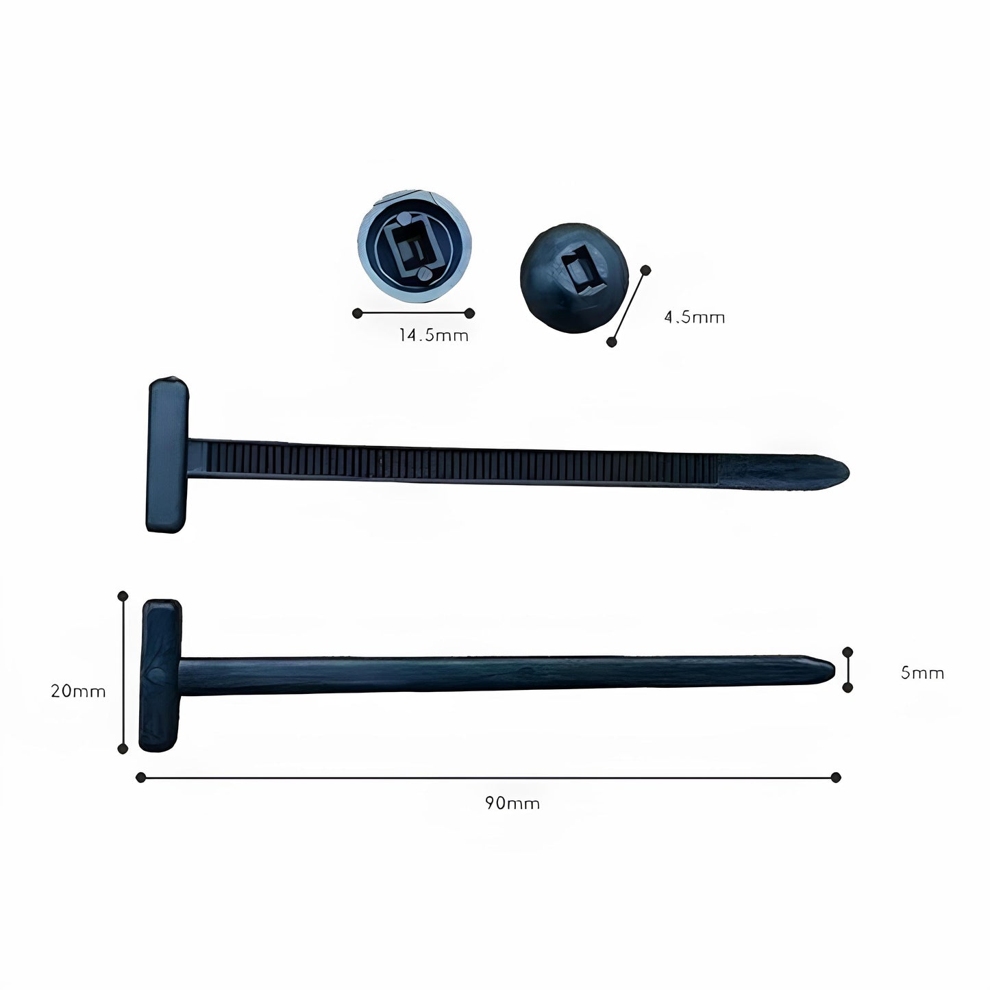 Krawattenklammern aus Nylonkabel – universelle Befestigung