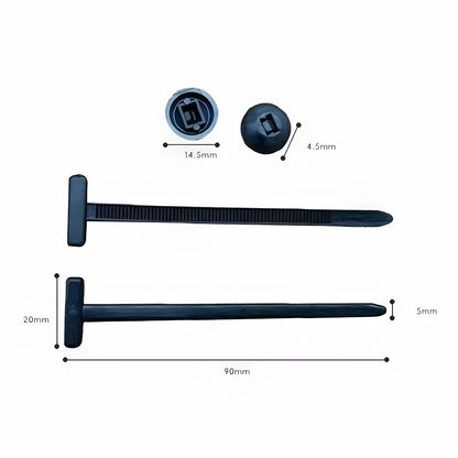 Krawattenklammern aus Nylonkabel – universelle Befestigung